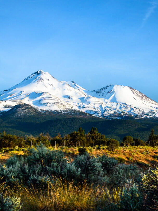 Intro to glacier travel on Mount Shasta for women, California