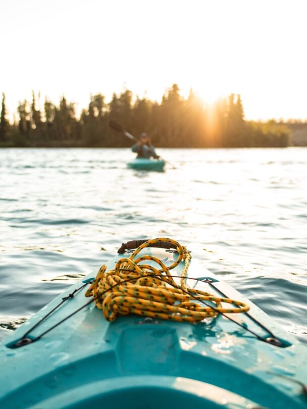 Sea kayaking in Prince William Sound, Alaska