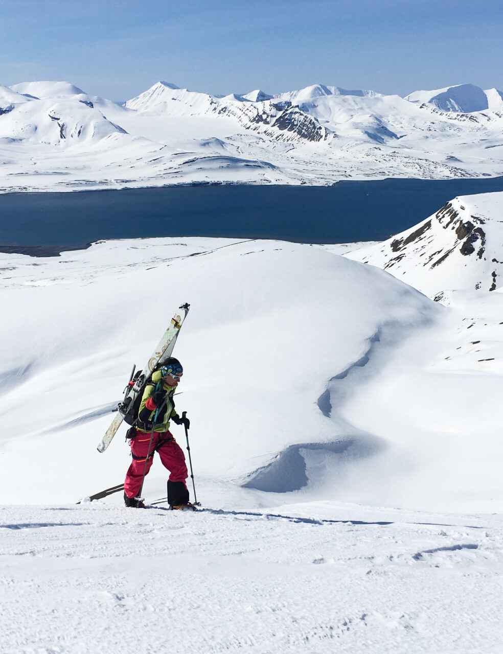 Svalbard is full of surprisingly accessible mountains that provide a consistent ski experience.