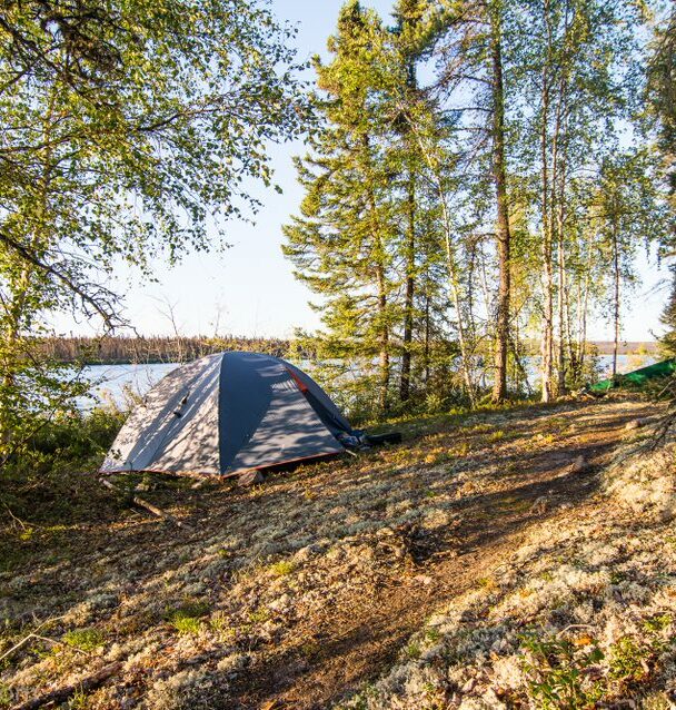 Wild canoe adventure on the Hawkrock River