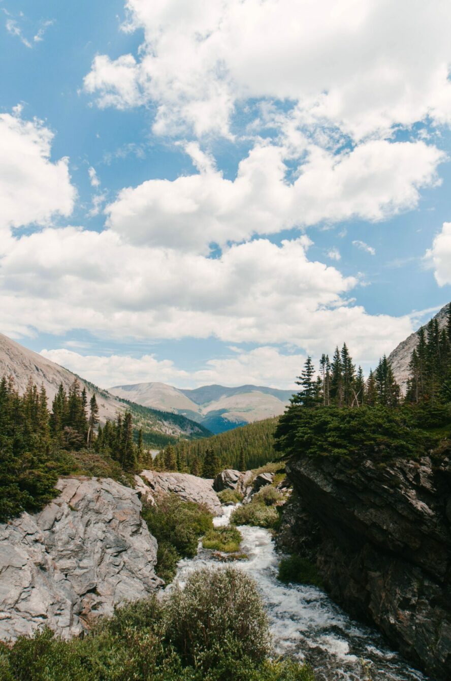 In the subalpine zone you’ll find plenty of wildflowers and greenery along this popular Breckenridge hike.