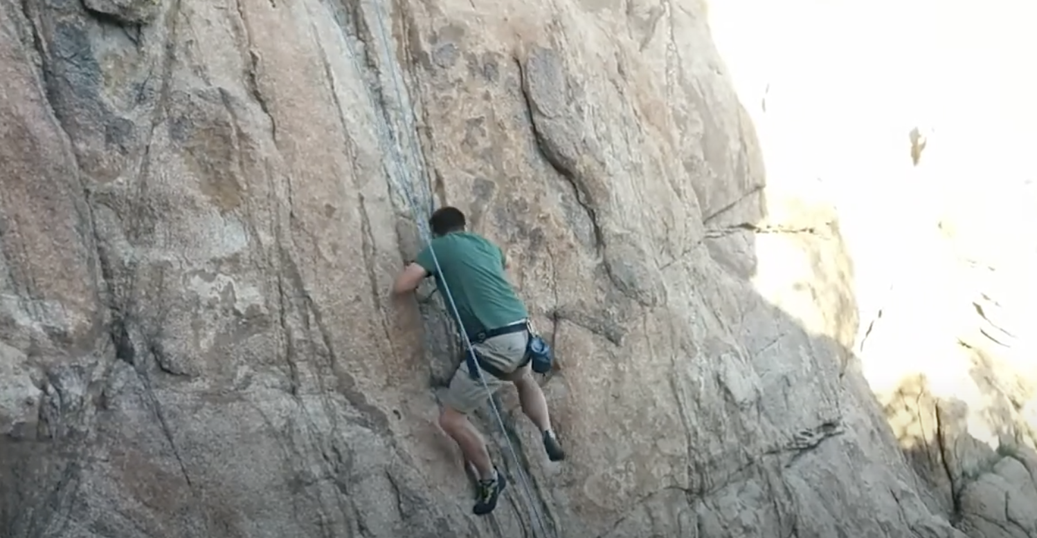 Rock Climbing in the Granite Dells is Awesome