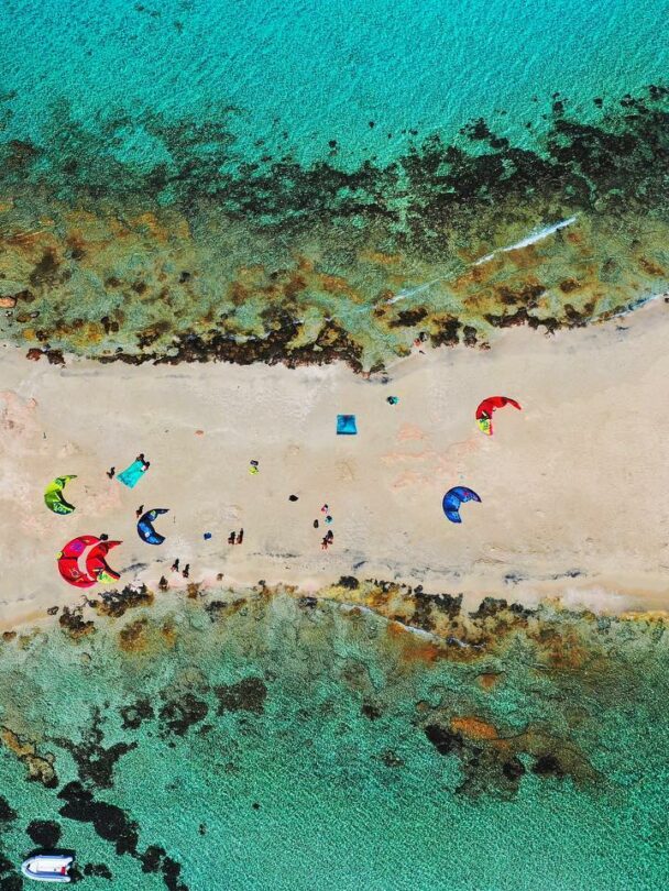 Sailing and kitesurfing camp in the Cyclades, Greece