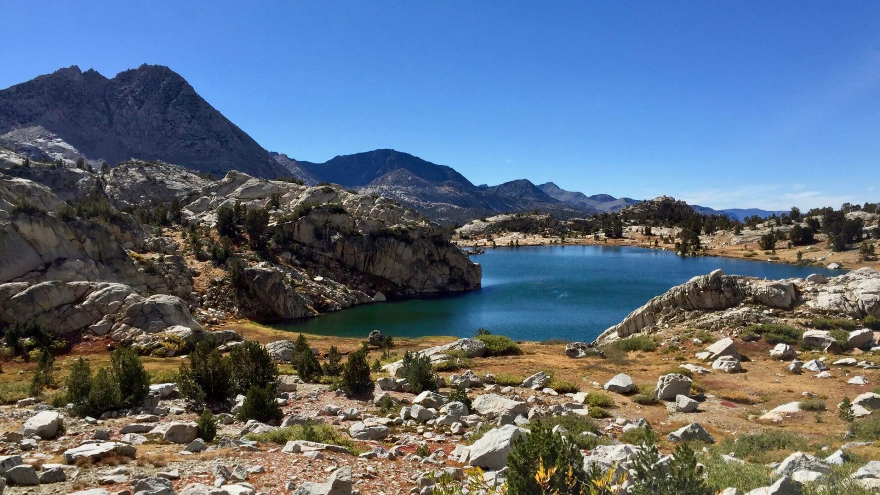 An alpine Lake in Summit County, Colorado
