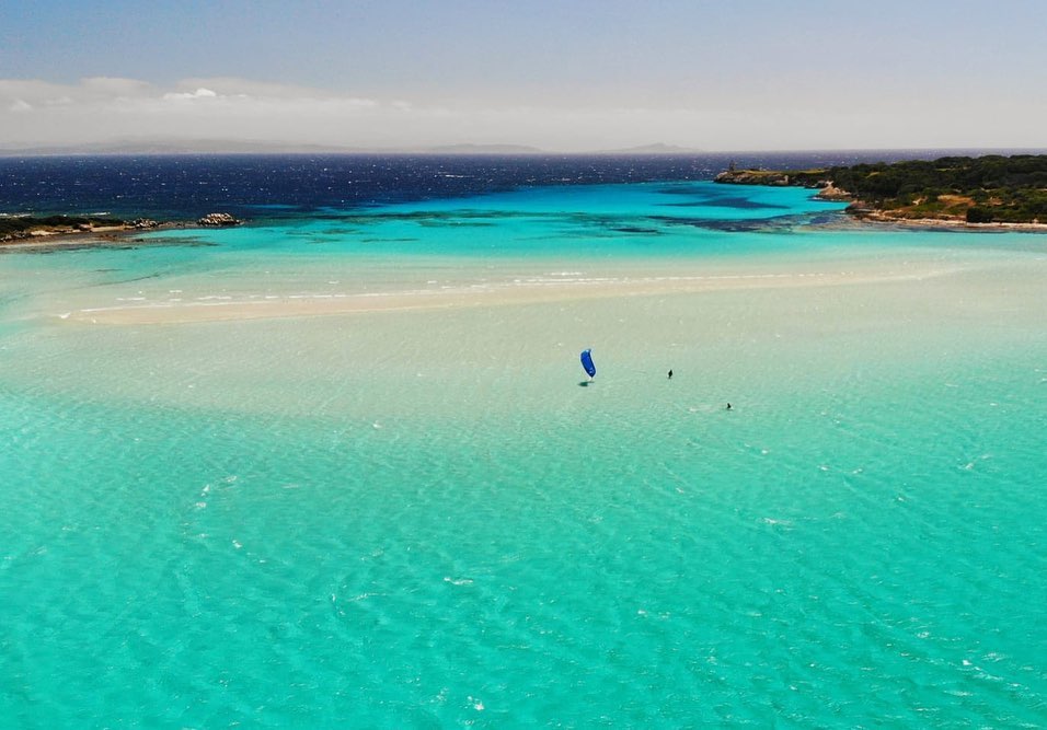 Beautiful turquoise sea in Sardinia, Italy