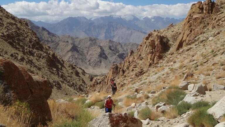 Hiking the Markha Valley trek in India