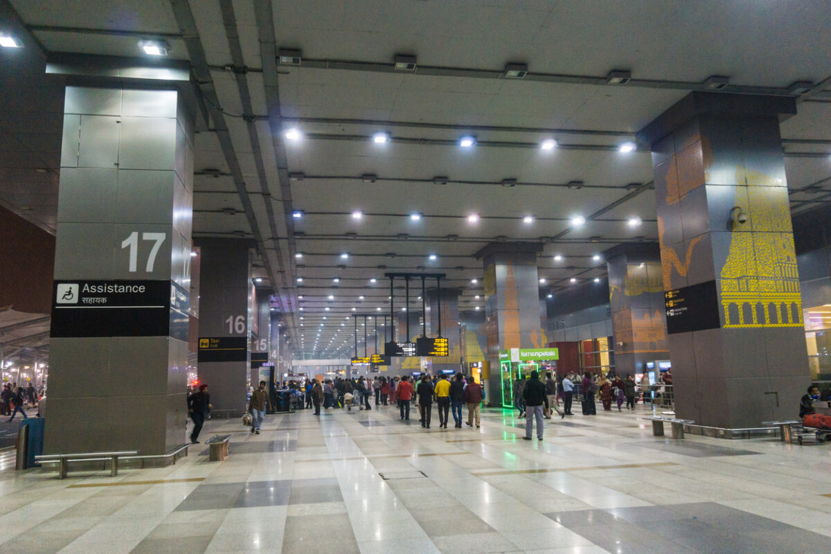 Indira Gandhi International Airport in Delhi