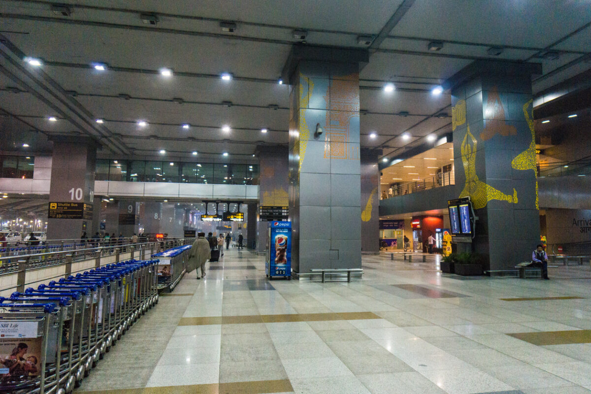 Indira Gandhi International Airport in India