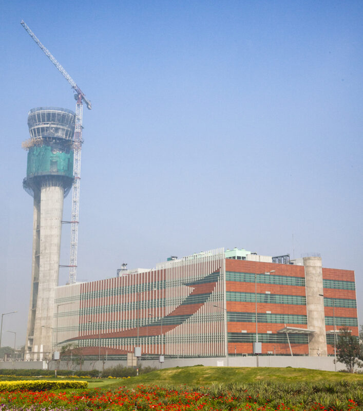 Indira Gandhi International Airport in New Delhi