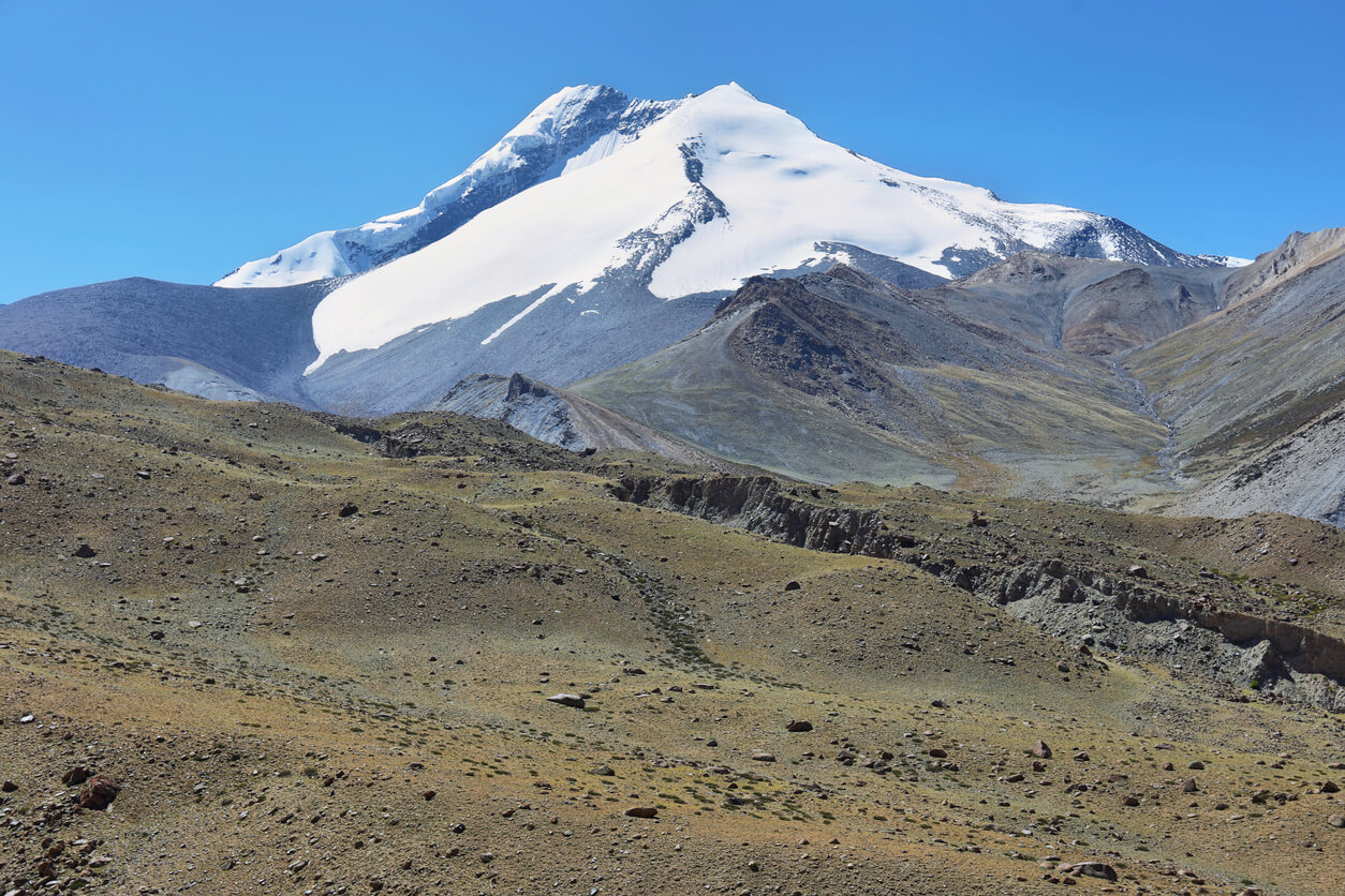 Kang Yatse Mountain, India