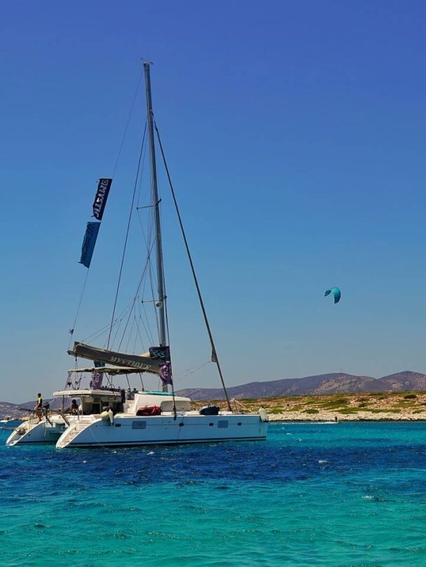 Sailing and kitesurfing camp in the Cyclades, Greece