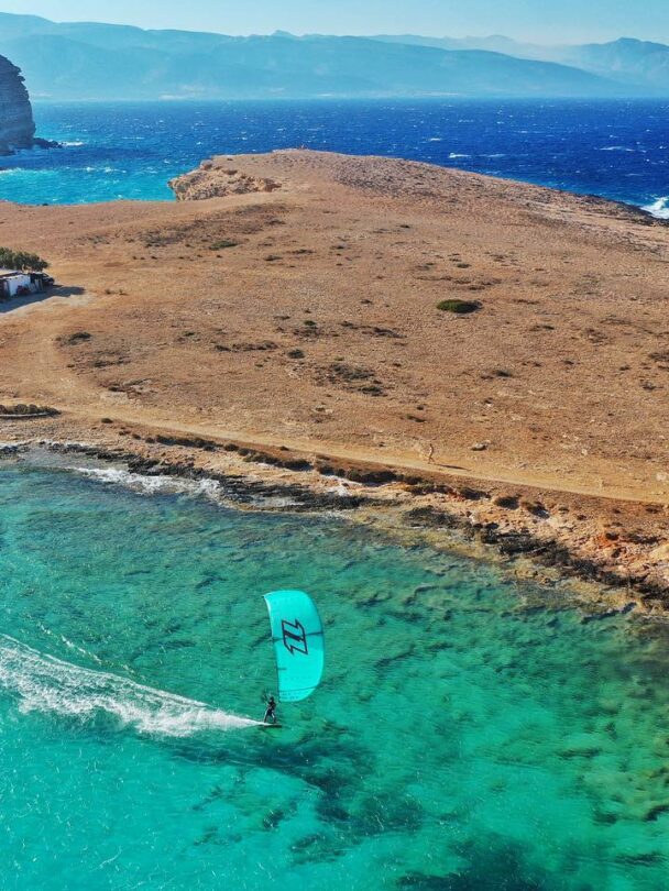 Sailing and kitesurfing camp in the Cyclades, Greece