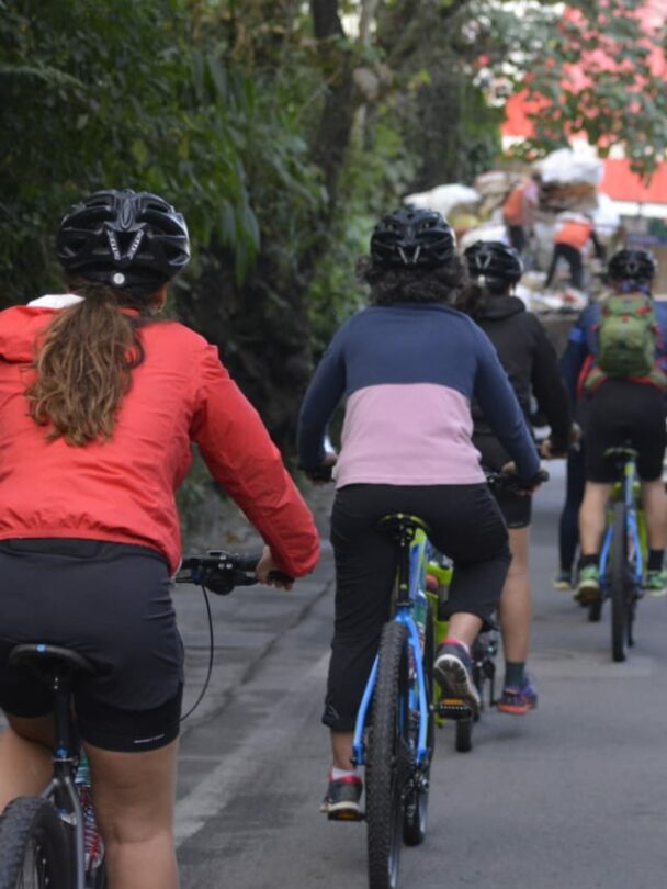 Mountain biking tour of Sikkim, India