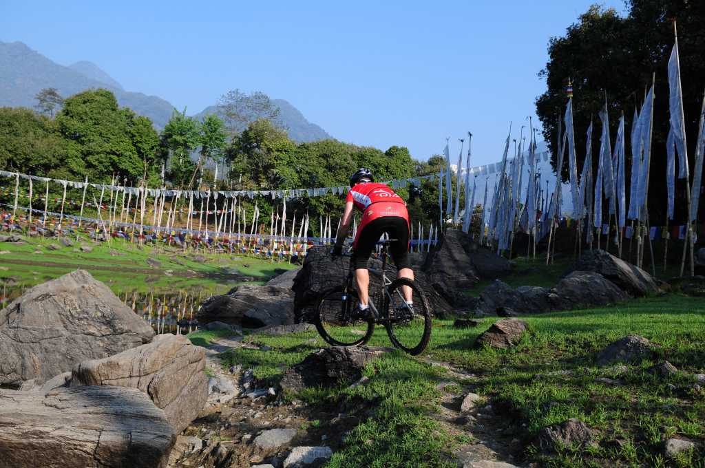 Mountain biking tour of Sikkim, India