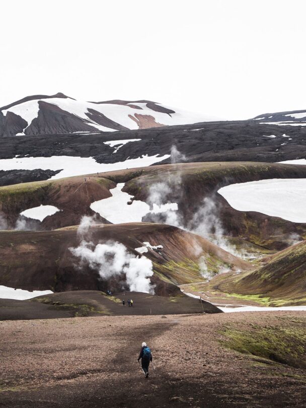 Hiking in Laugavegur Valley and South Coast