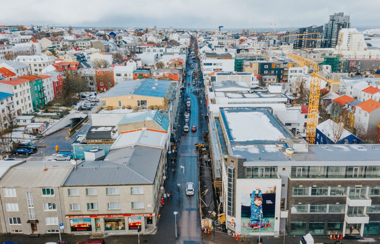 Reykjavik from air