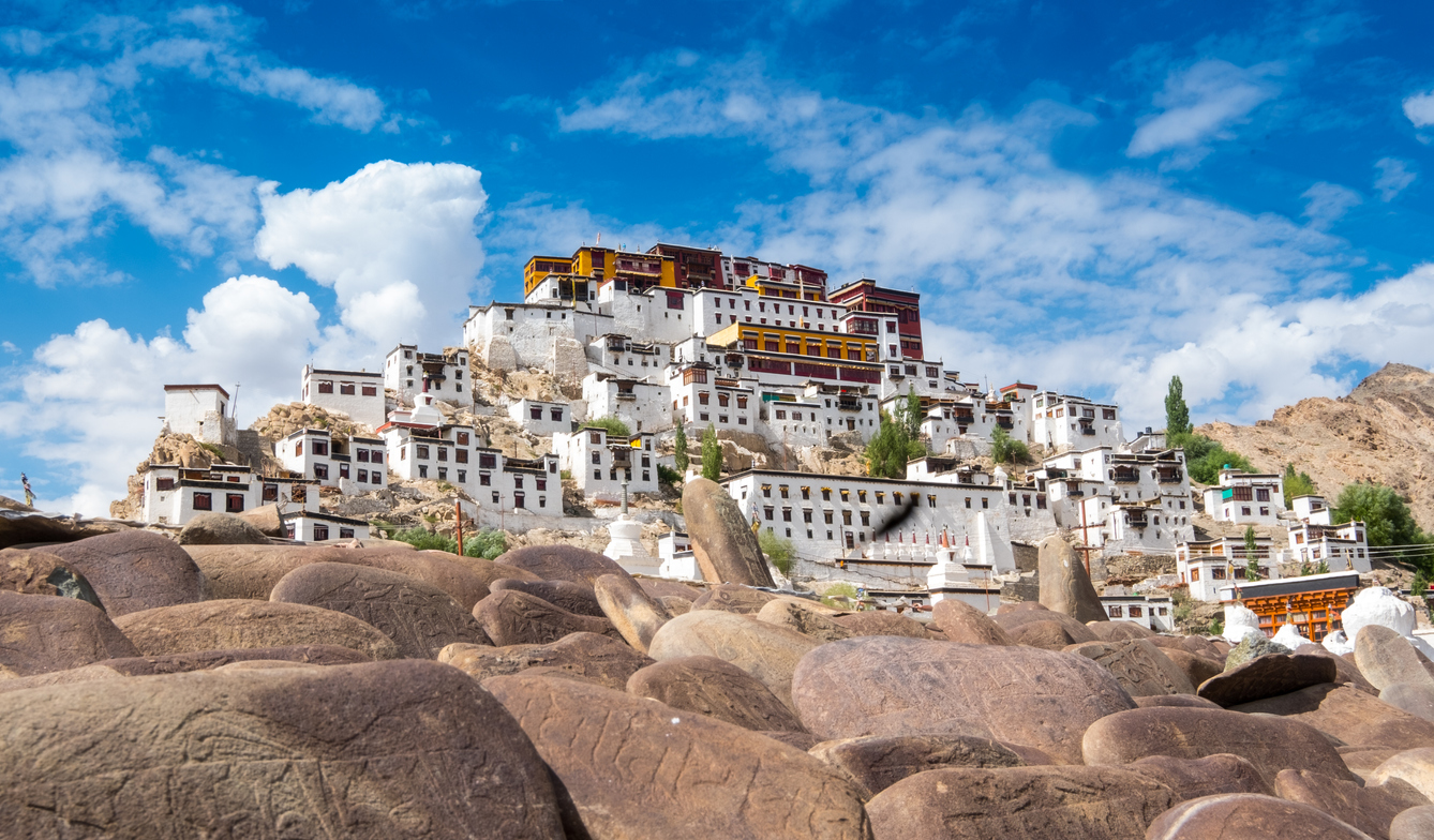 Thiksey Monastery in Leh