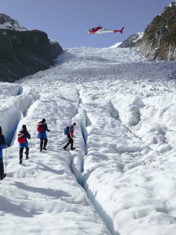 Heli Hiking Tours of New Zealand’s Fox Glacier