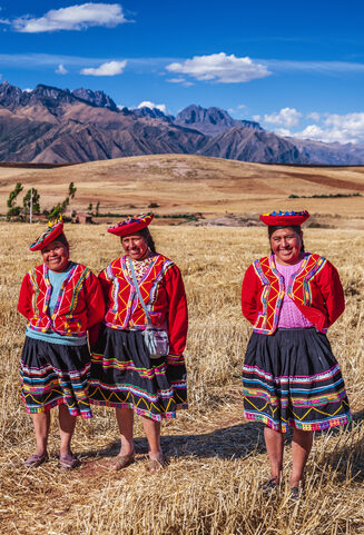 The Sacred Valley of the Incas or Urubamba Valley is a valley in the Andes of Peru, close to the Inca capital of Cusco and below the ancient sacred city of Machu Picchu. The valley is generally understood to include everything between Pisac and Ollantaytambo, parallel to the Urubamba River, or Vilcanota River or Wilcamayu, as this Sacred river is called when passing through the valley. It is fed by numerous rivers which descend through adjoining valleys and gorges, and contains numerous archaeological remains and villages. The valley was appreciated by the Incas due to its special geographical and climatic qualities. It was one of the empire's main points for the extraction of natural wealth, and the best place for maize production in Peru.