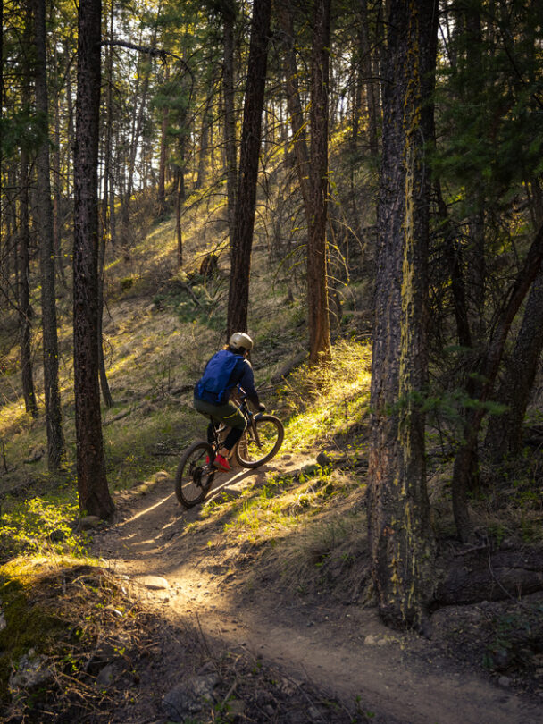 Mountain Biking in the West Kootenays.