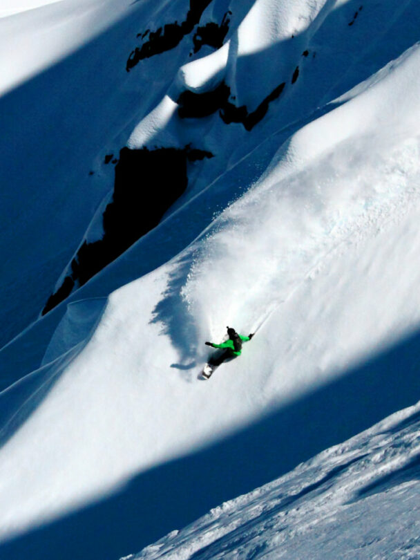 Backcountry skiing in Lyngen.