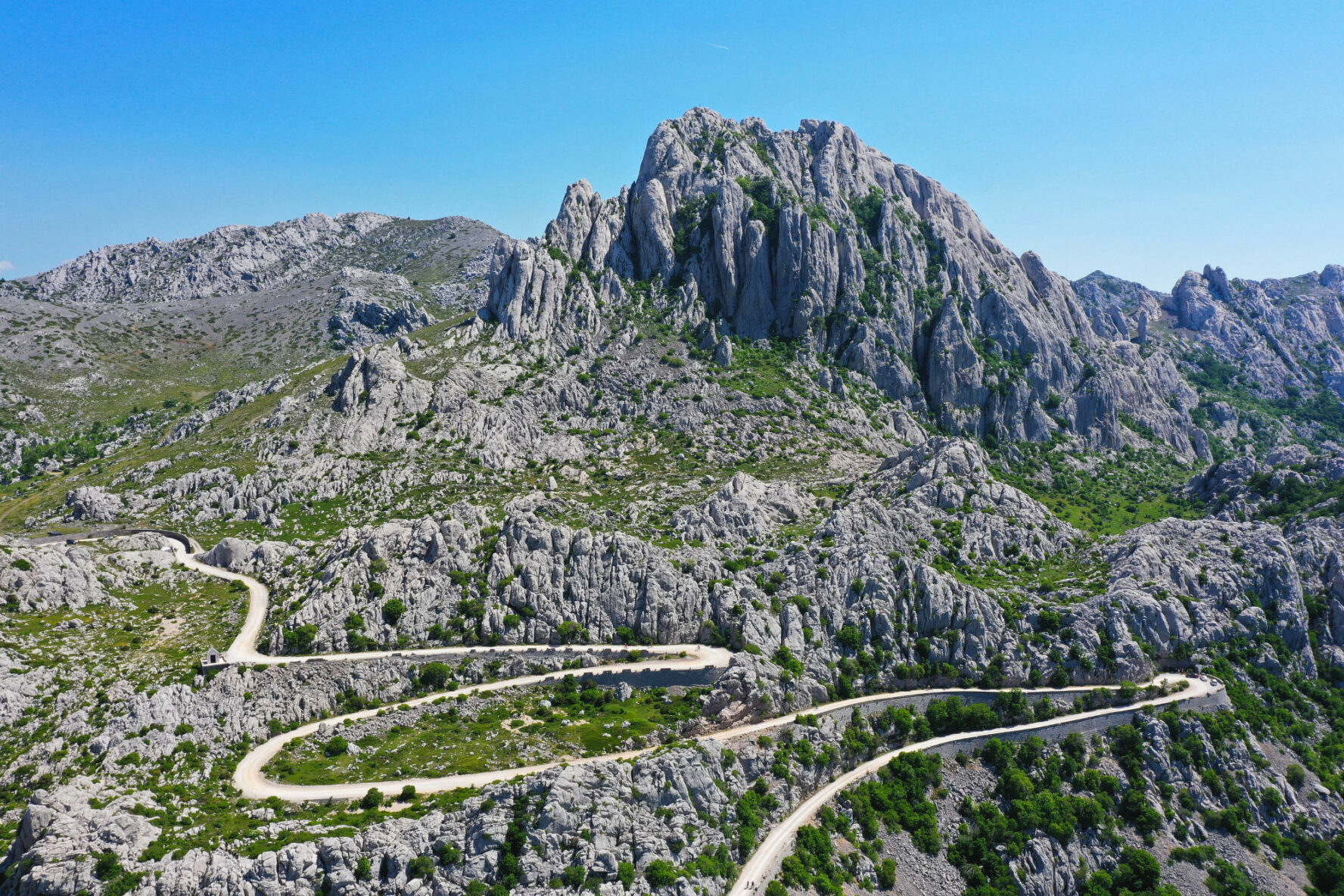 Master’s Road and its hairpin bends