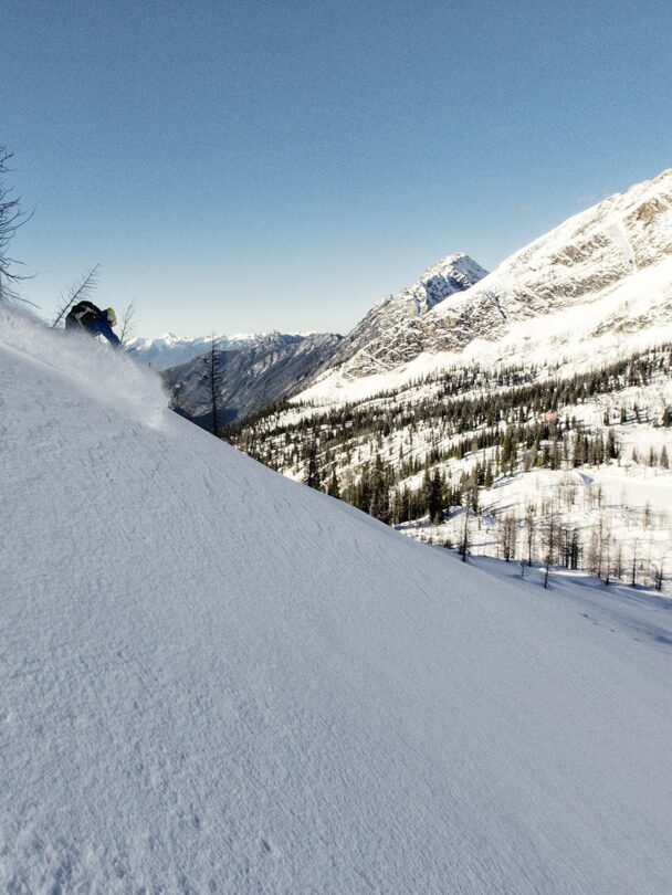 Backcountry skiing at the Purcell Mtn. Lodge