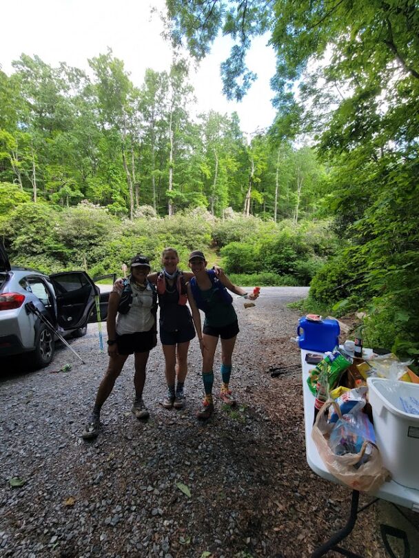 Trail running the Art Loeb Trail.