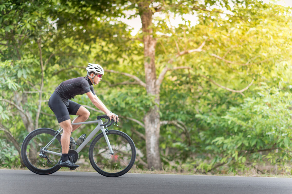 Cycling the lakes of Minnesota.