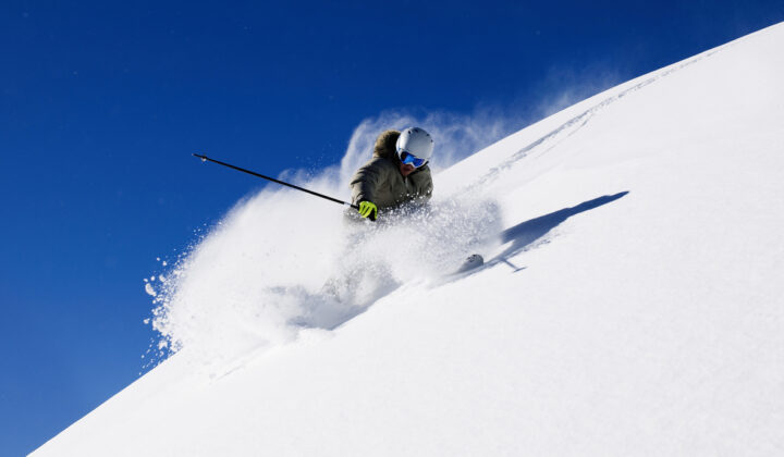 Backcountry skiing in Northern New Mexico.