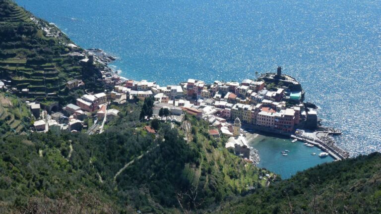 Scenery of Cinque Terre village