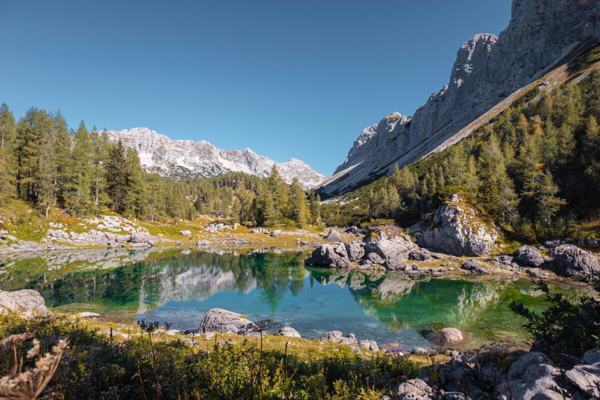 Seven Lakes Valley in Slovenia.