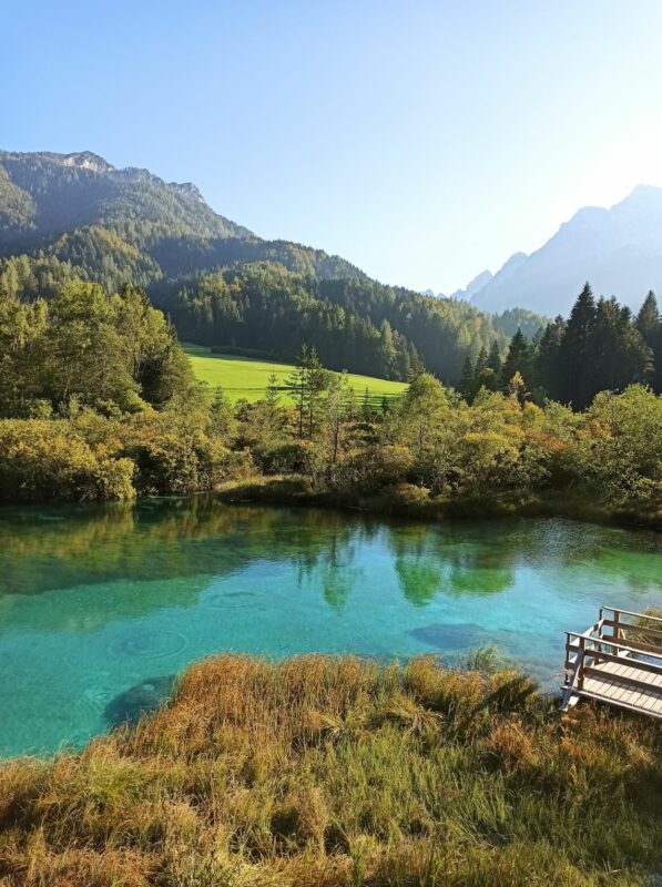 Triglav National Park in the Julian Alps.