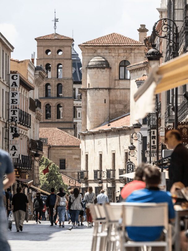 Pamplona city in Northern Spain